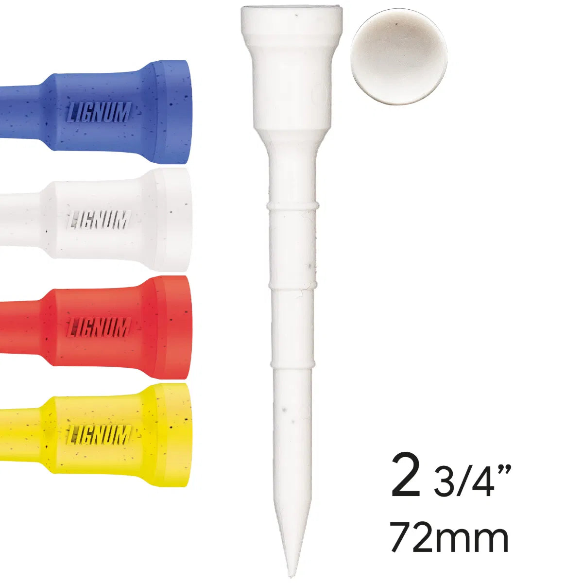 Lignum 72mm Tees 12pk - For Drivers 