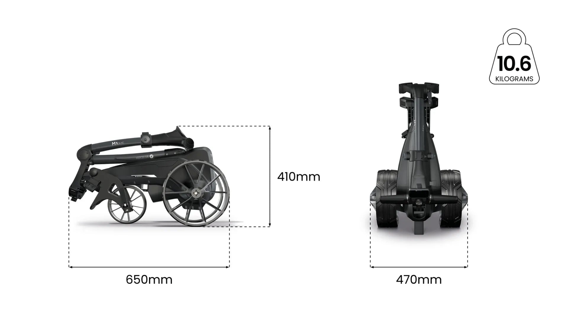Motocaddy M1 DHC Ultra Carrello Elettrico 2026