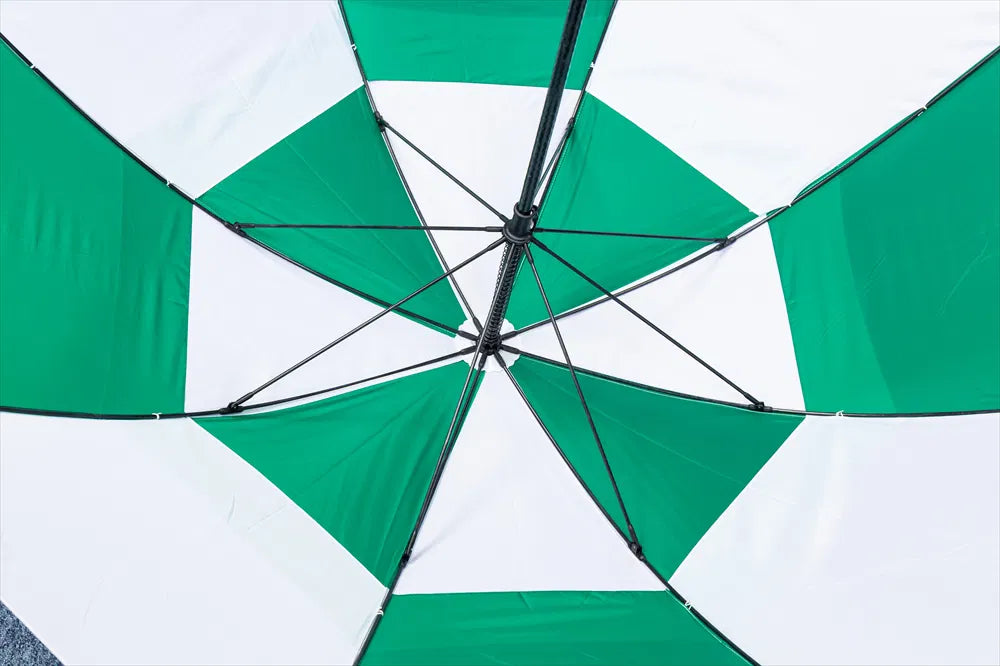 Longridge 60-Zoll-Doppelschirmdach-Regenschirm